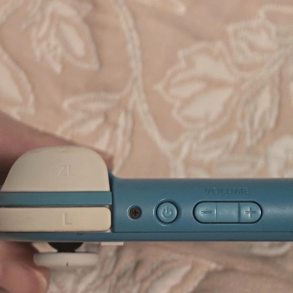 Portable Blue Gaming Console